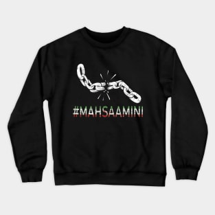 Women Life Freedom Rise With The Women #mahsaamini Crewneck Sweatshirt